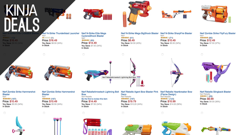 Illustration for article titled Today's Best Gaming Deals: Action Figures, Nerf Guns, Kombat, and More
